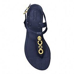 Coach Phila Navy Sandals